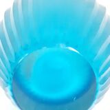 Vase en verre turquoise ancien