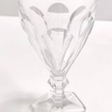Ensemble postmoderne de dix-huit verres à boire en cristal massif par Kosta Boda, Suède