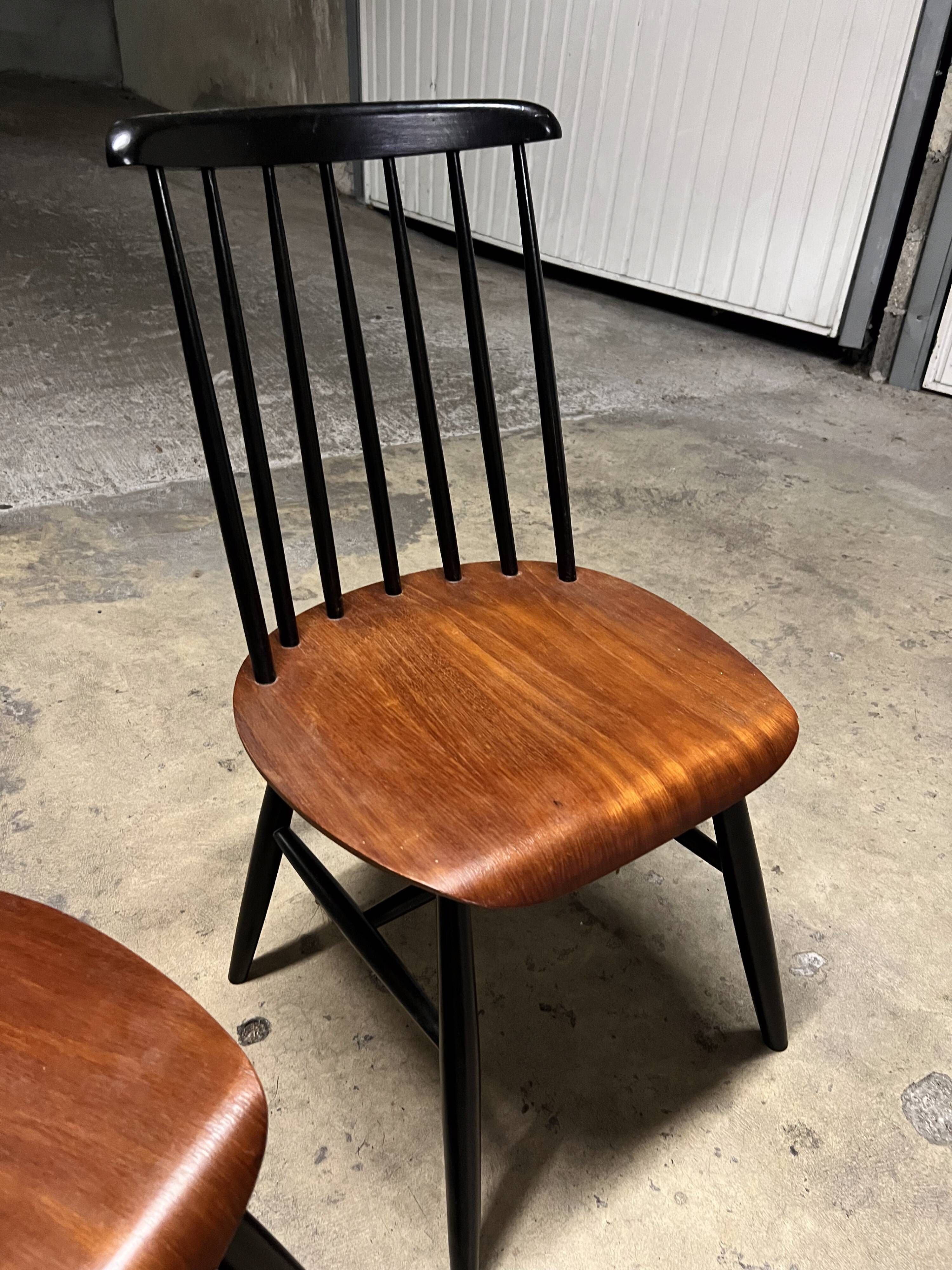 Pair of "Fanett" chairs by Ilmari Tapiovaara, 1960