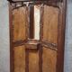 Large coat rack in Louis XV style, made of walnut and elm burl.