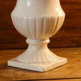 Ancient Medici vase in white porcelain