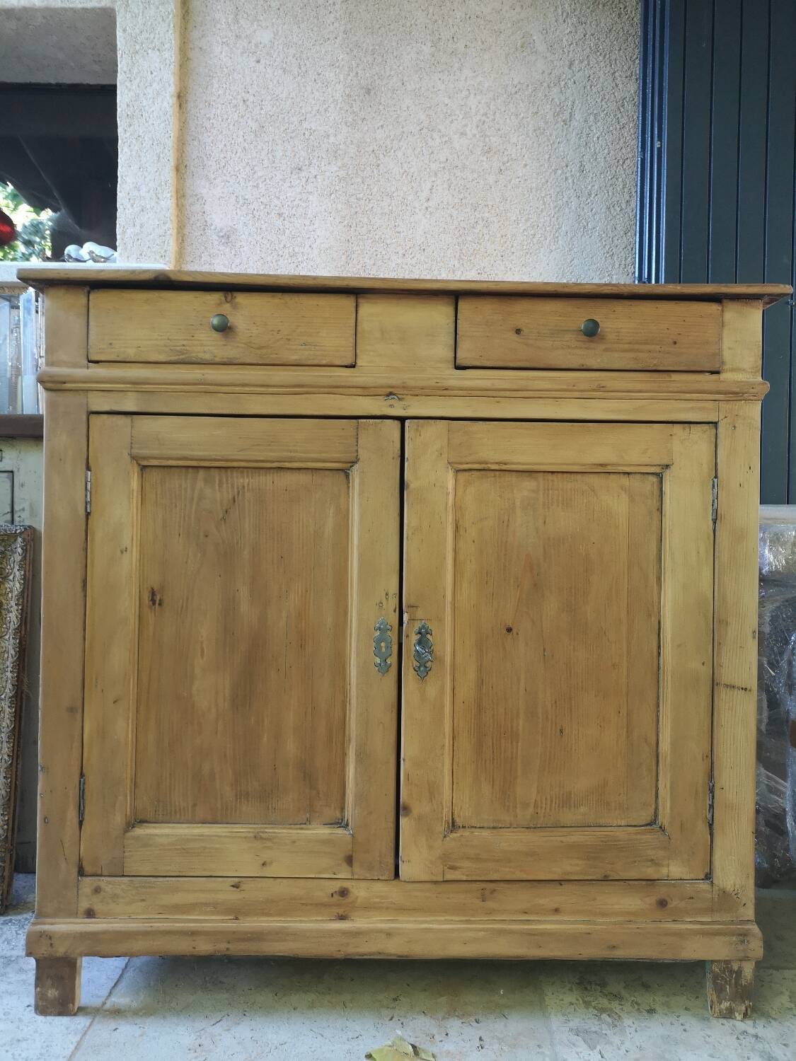Old pine sideboard