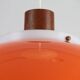 Pendant Lamp – Plastic and Teak, Model 549 – Uno & Östen Kristiansson for Luxus Vittsjö, Sweden, 1960s