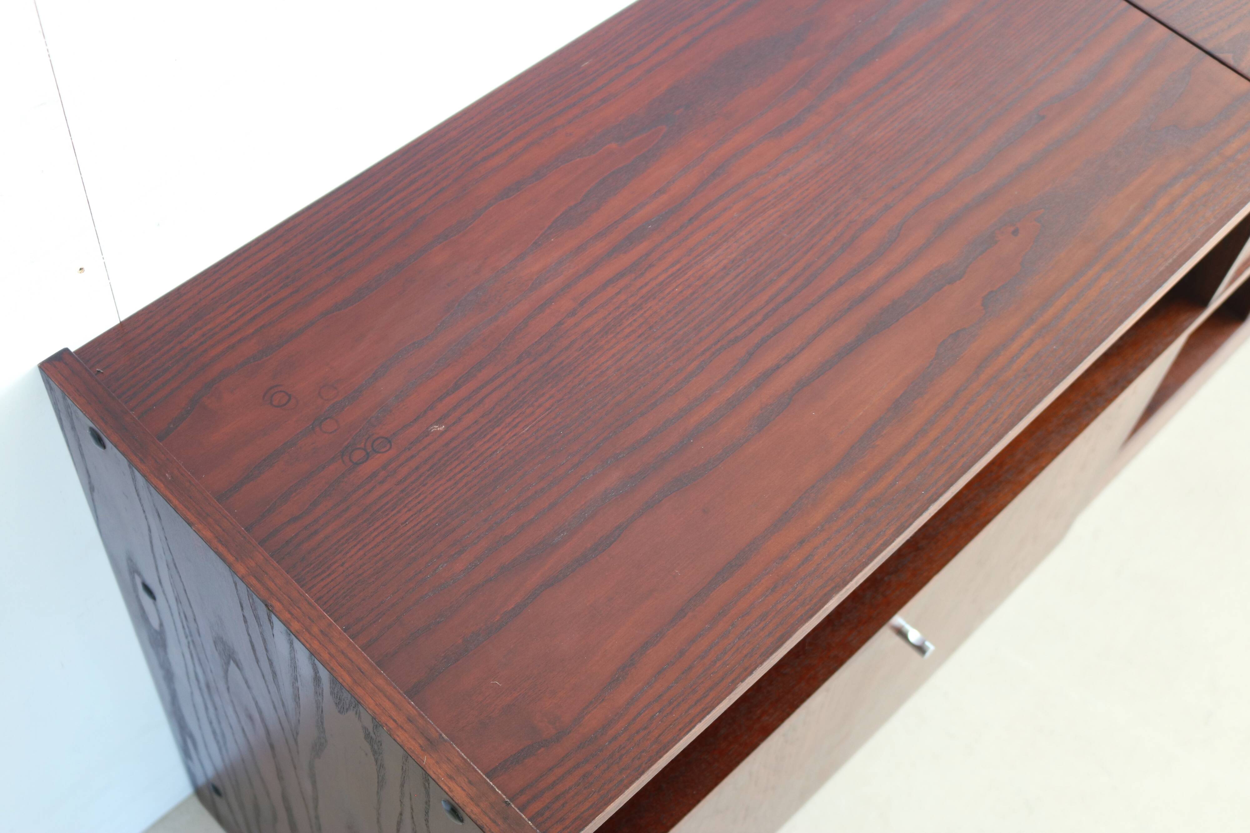 Buffet audio en palissandre vintage