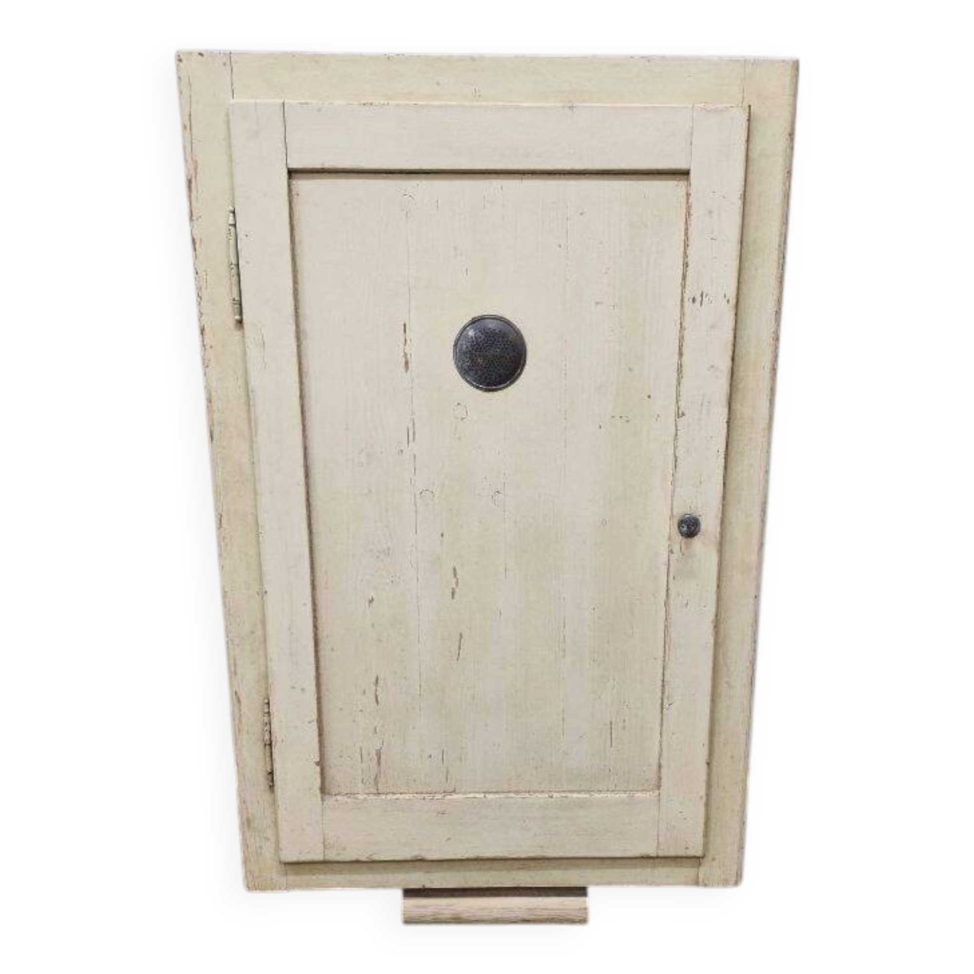 Bread cabinet with glass spice containers