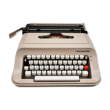 Machine à écrire underwood 319 beige révisée ruban neuf