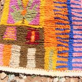 Superb Moroccan wool rug, handmade, dimensions 250x150 cm.