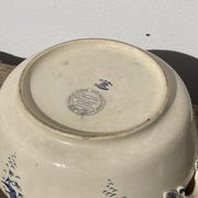Iron earth tureen, Hirondelle model from the Lafitte factory in Bordeaux - old earthenware