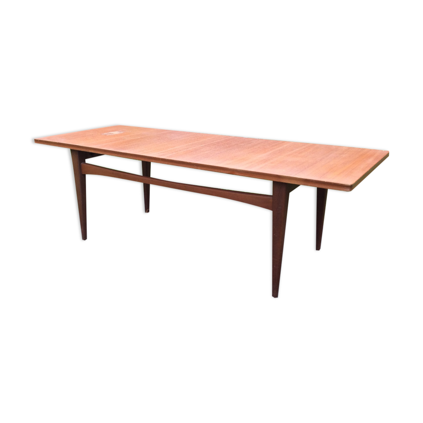 Table basse scandinave en teck