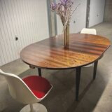 Danish Rosewood Folding Dining Table, 1960s