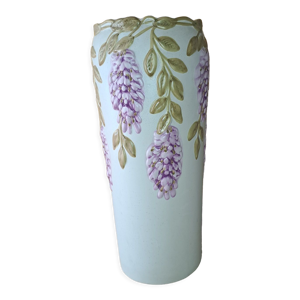 Porte parapluie barbotine Faience