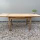 Table de ferme poncée 200 cm