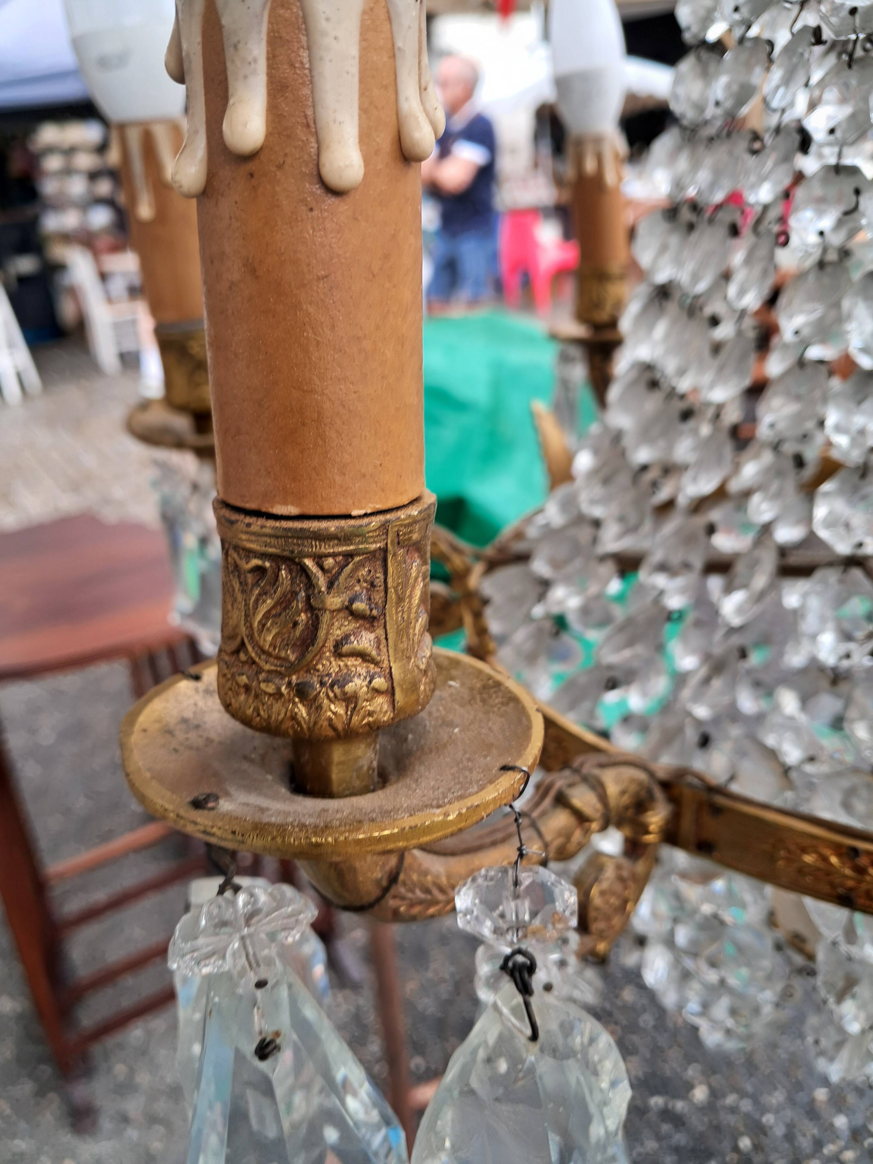 hot air balloon style tassel chandelier