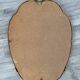 Vintage and rare gilt brass medallion/oblong/olave/rococo mirror