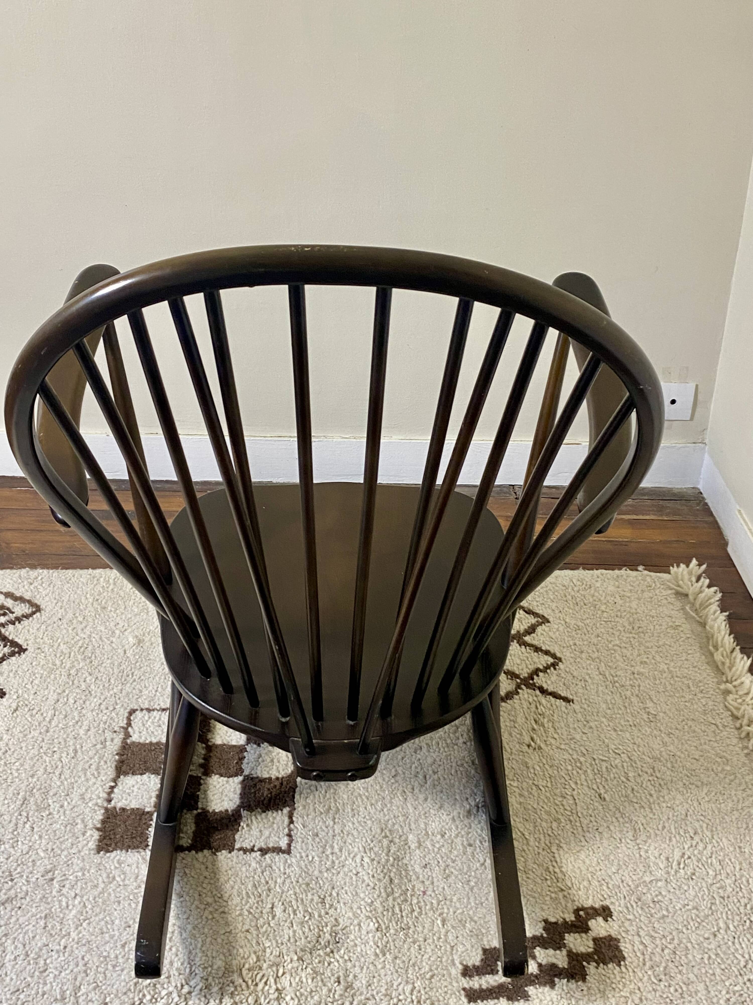 Rocking chair Ercol, Lucian Ercolani, Year 1956