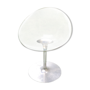 Fauteuil pivotant transparent