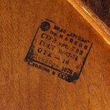 Pair of Soviet Beech Dining Chairs – 1978 Vintage, Refurbished Wood Frame