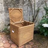Vintage wicker chest