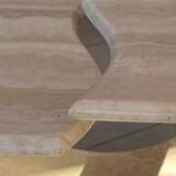 Travertine table