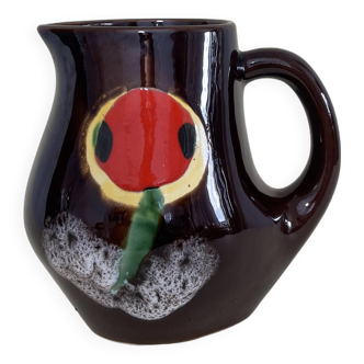 Flower Poët Laval Earthenware Pitcher