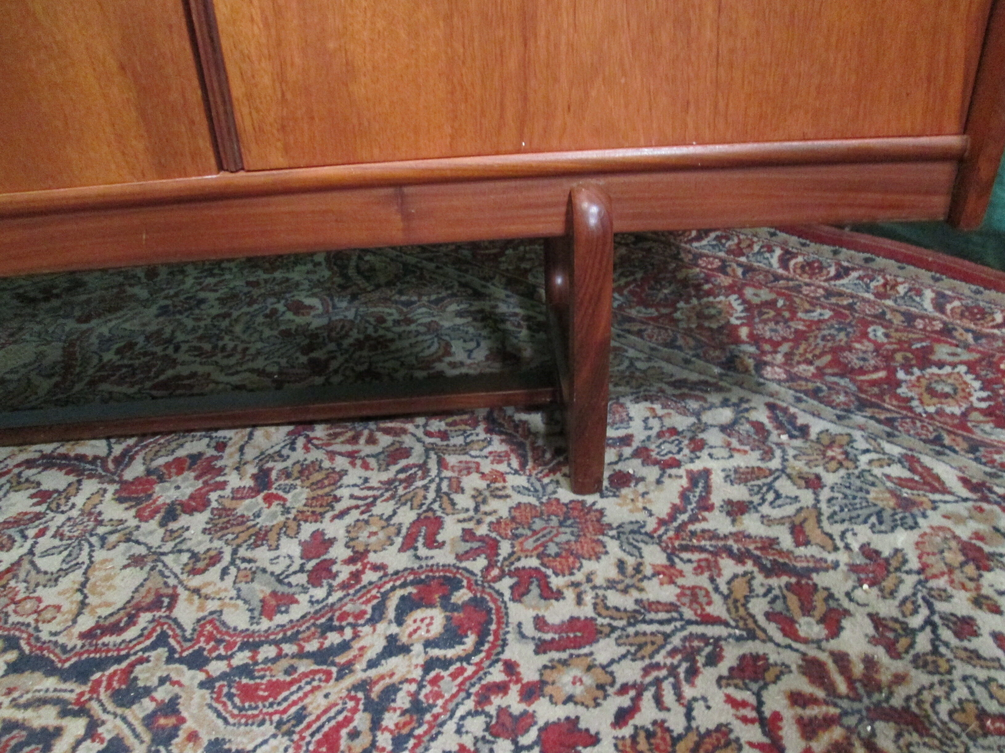 Vintage teak line sideboard