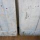 Pair of blue oak shutters