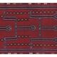 Vintage Turkish kilim, handwoven, 144x240 cm.