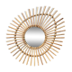 Rattan sun mirror 70'