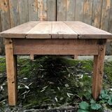 Wooden coffee table