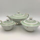 Grand service à thé/café, en porcelaine, 27 pièces, signé Giraud Brousseau Limoges années 1950