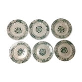 Versailles collection plates by manufacture Digoin Sarreguemines