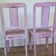 Lot de 2 chaises bois et cannage année 30