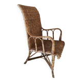 Rattan armchair