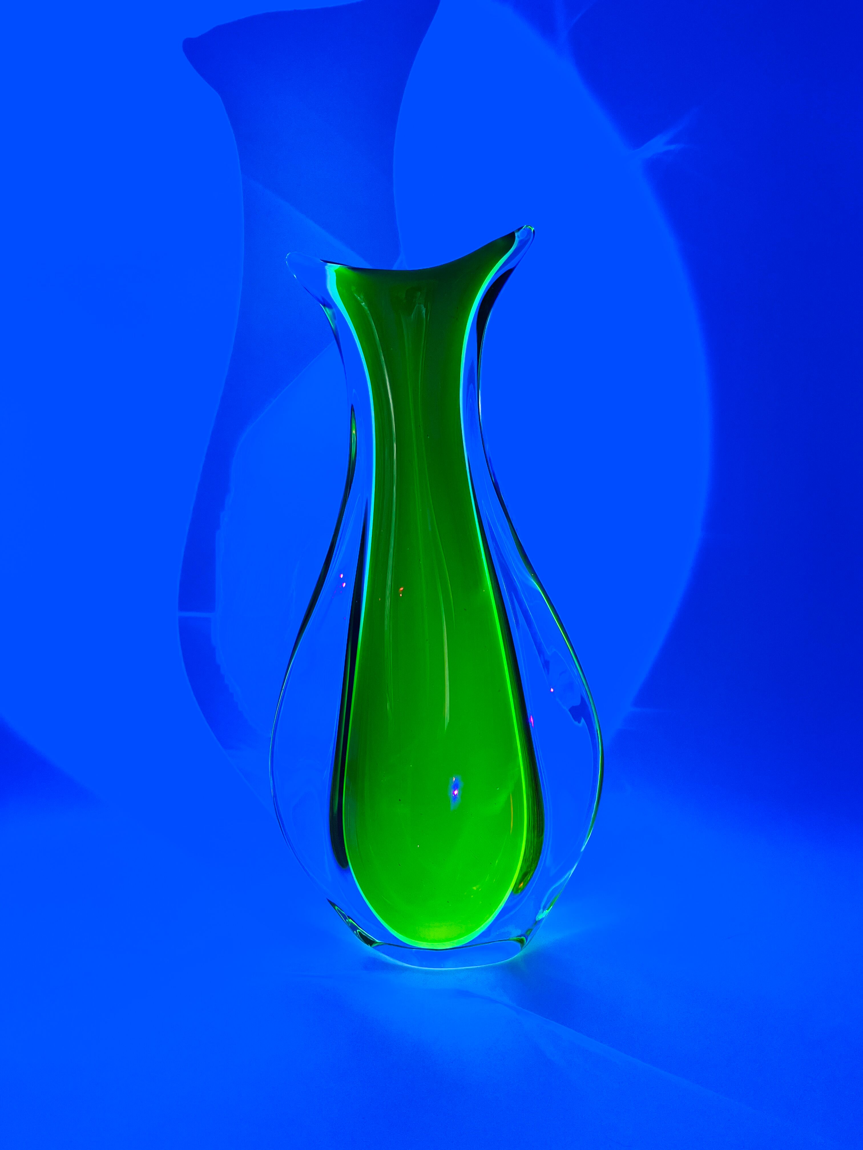 Vase XXL - Ouraline - Murano Sommerso - Flavio Poli - 40cm