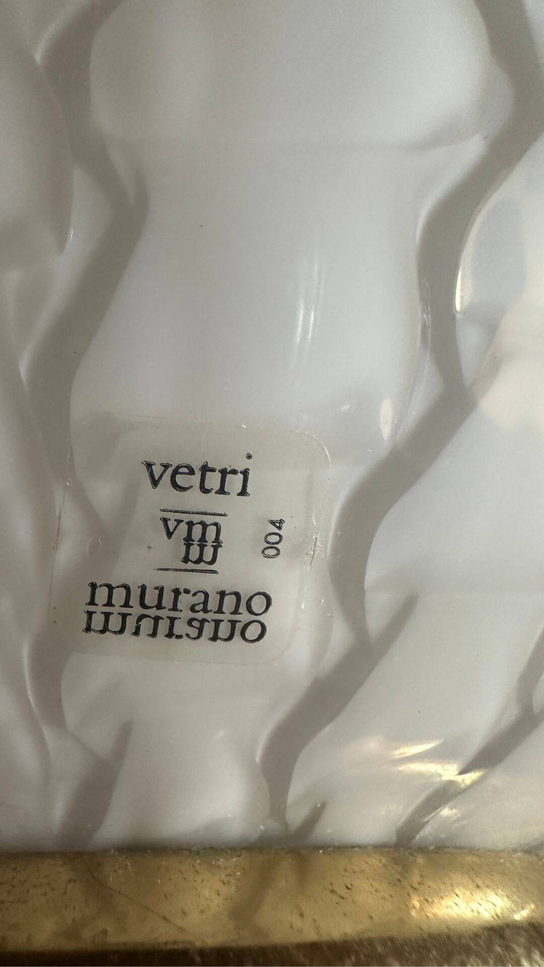 Murano glass table lamp