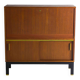 Vintage bar cabinet with brass details, Belgium 1960s