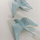 Batch of swallows in ceramic