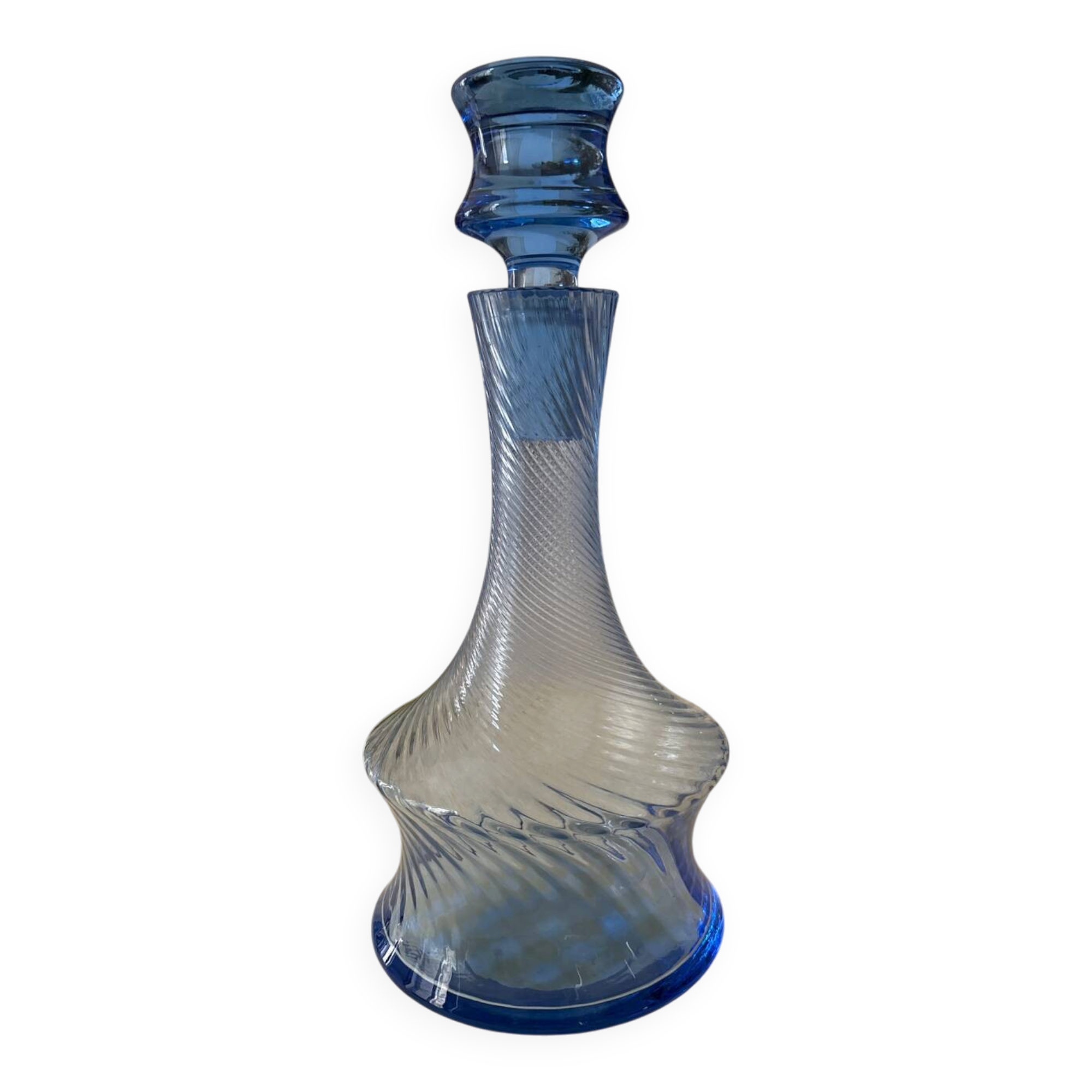 Blue carafe