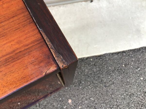 Chevet table de nuit design 1970