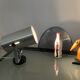 Lamp lamp spot tube Philips vintage 70 aluminum