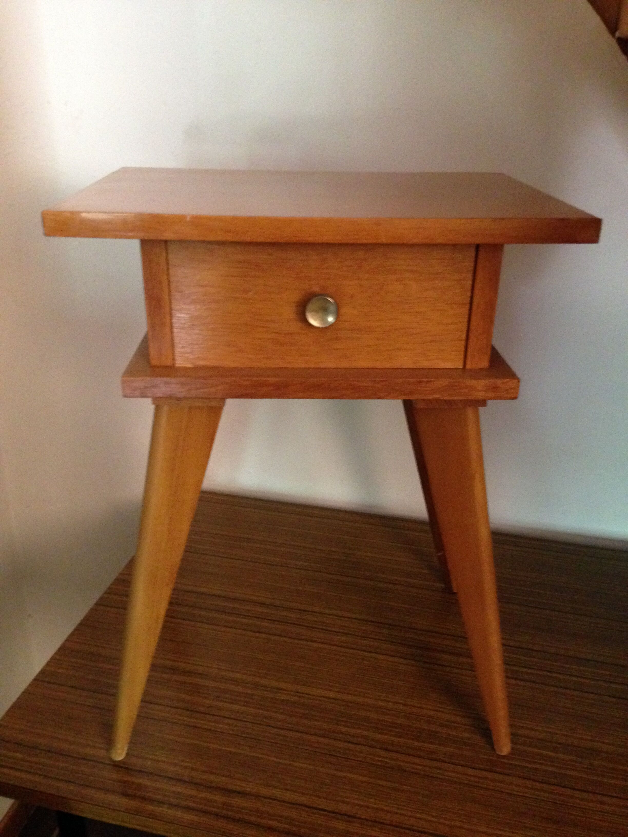Modernist bedside table 1950