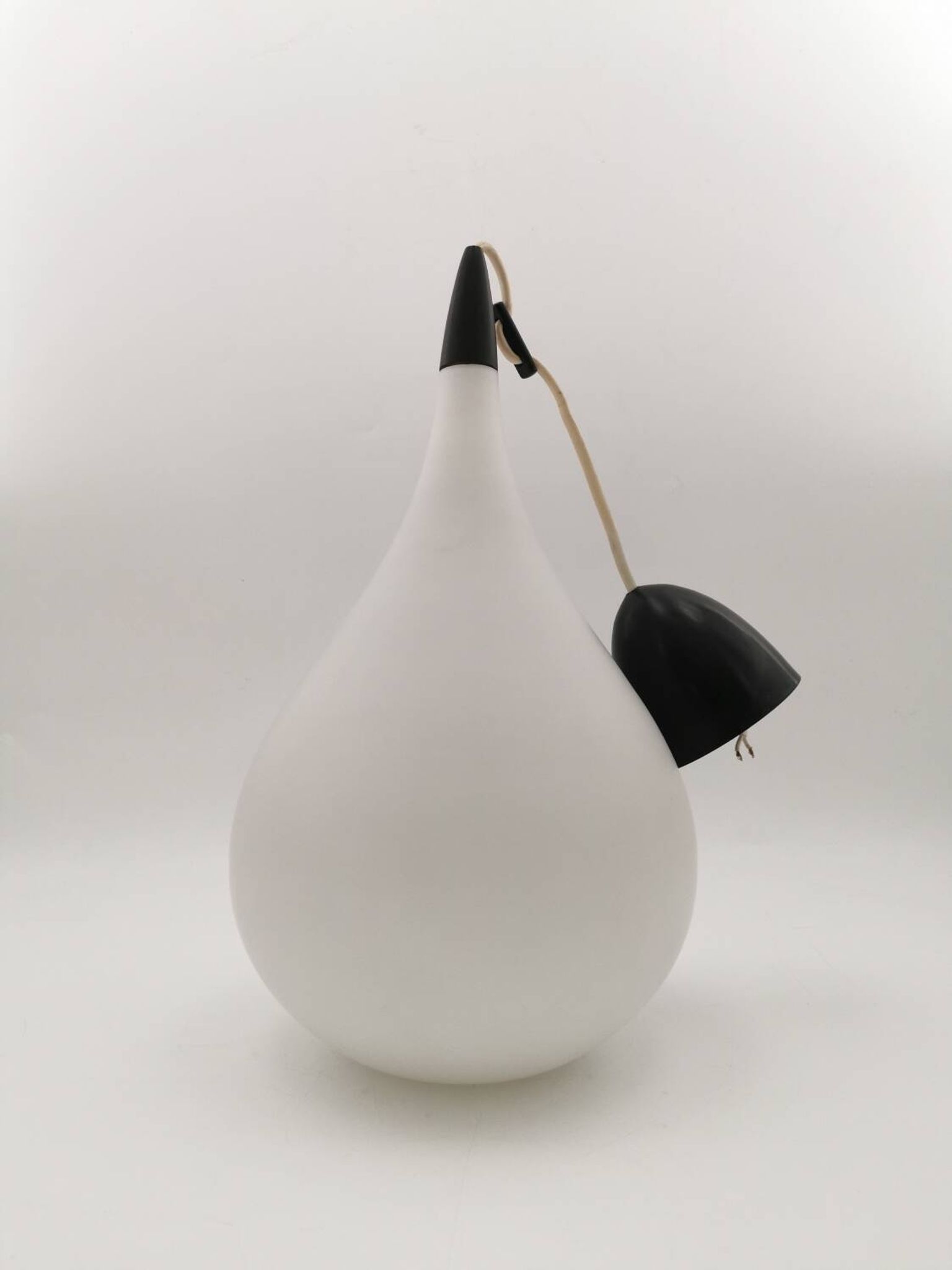 Vintage pendant lamp design Uno&Östen Kristiansson Luxus Vittsjo Sweden 1960s
