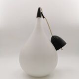 Vintage pendant lamp design Uno&Östen Kristiansson Luxus Vittsjo Sweden 1960s