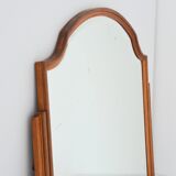 Antique bevelled mirror vintage 1930s