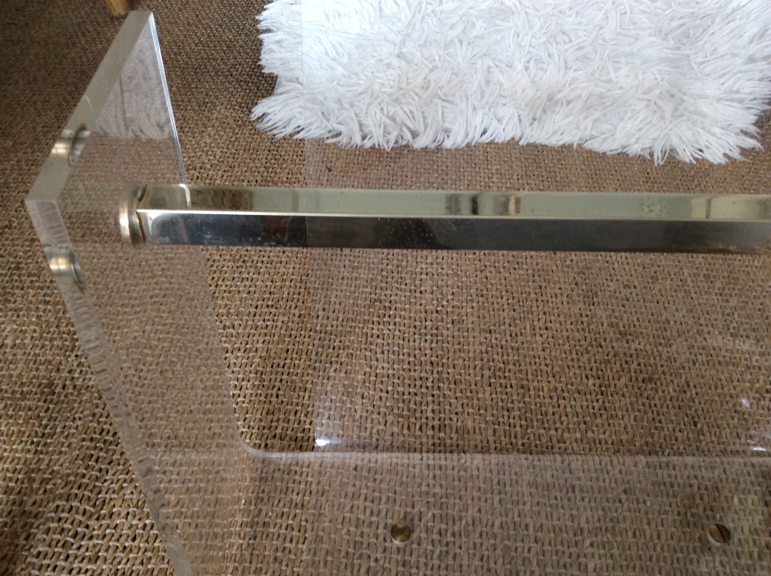 Plexiglas magazine door