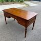 Louis Philippe solid wood desk with 5 extendable drawers