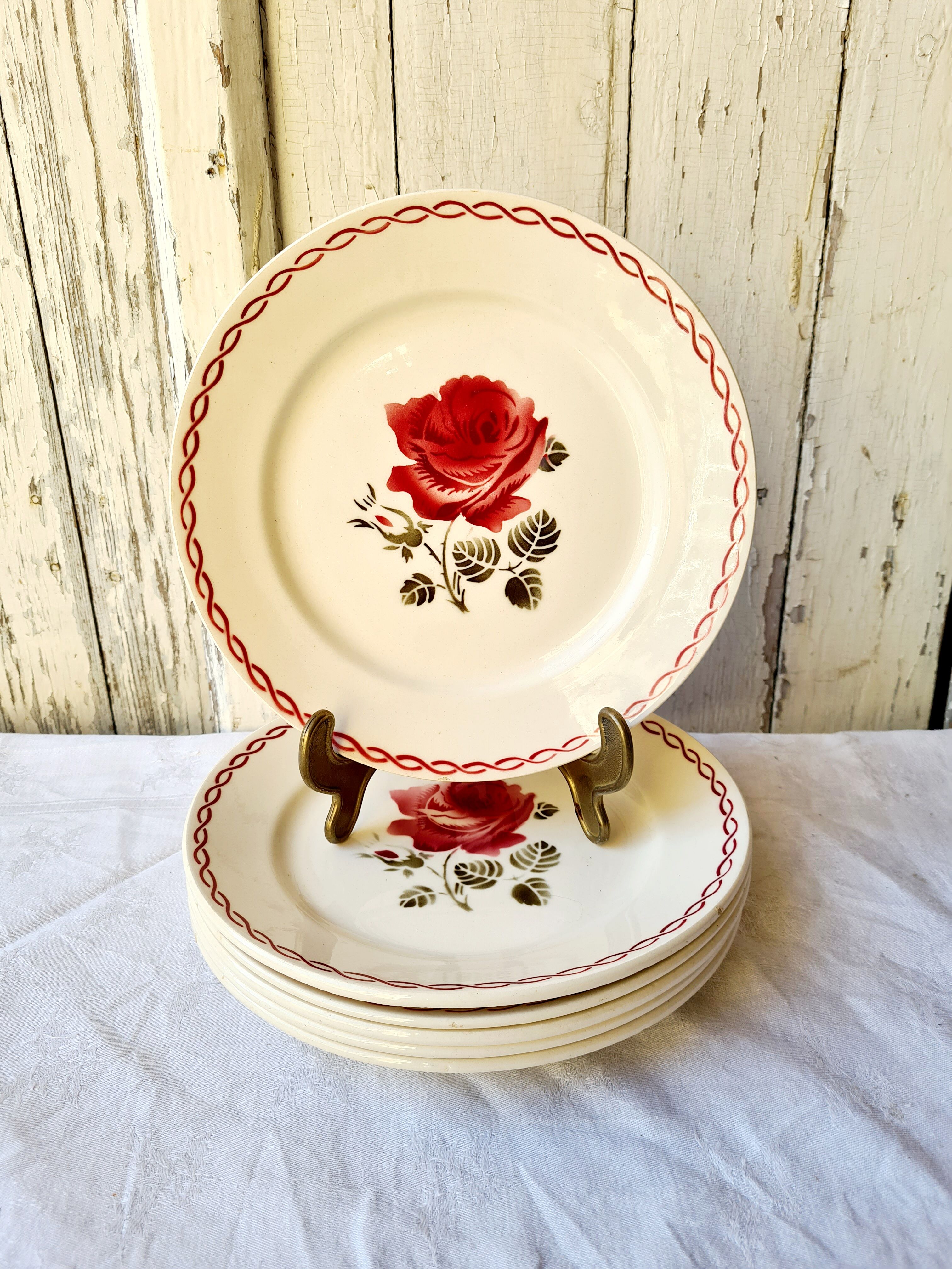 Badonviller service Germaine 6 flat plates