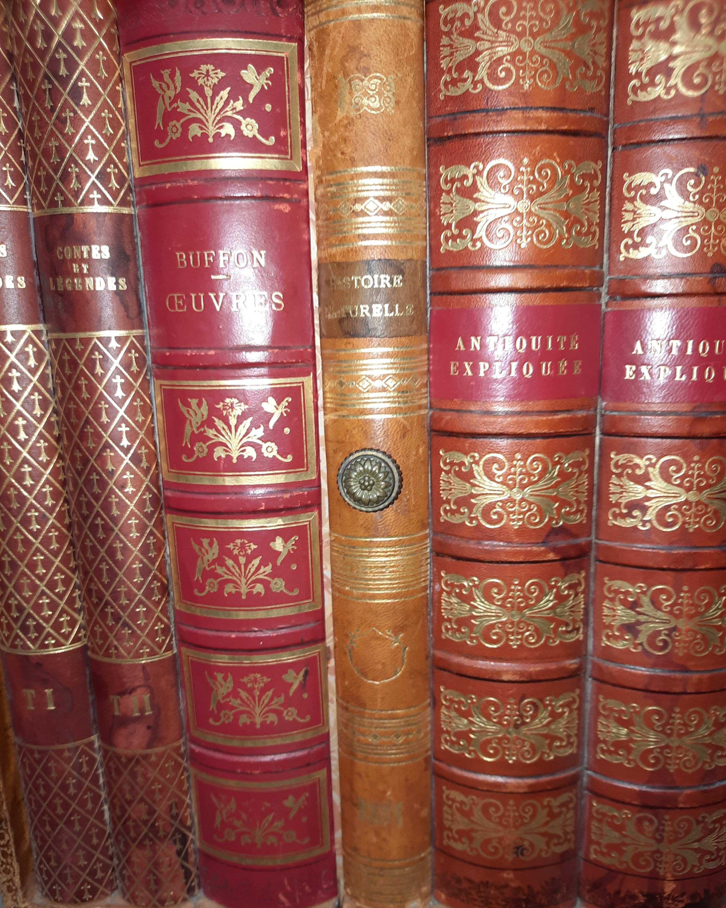 Leather bedside furniture