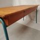 School desk table