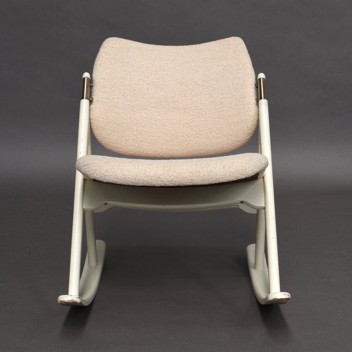 Fauteuil à bascule par Haug pour E. M. OG Trevarefabrikk